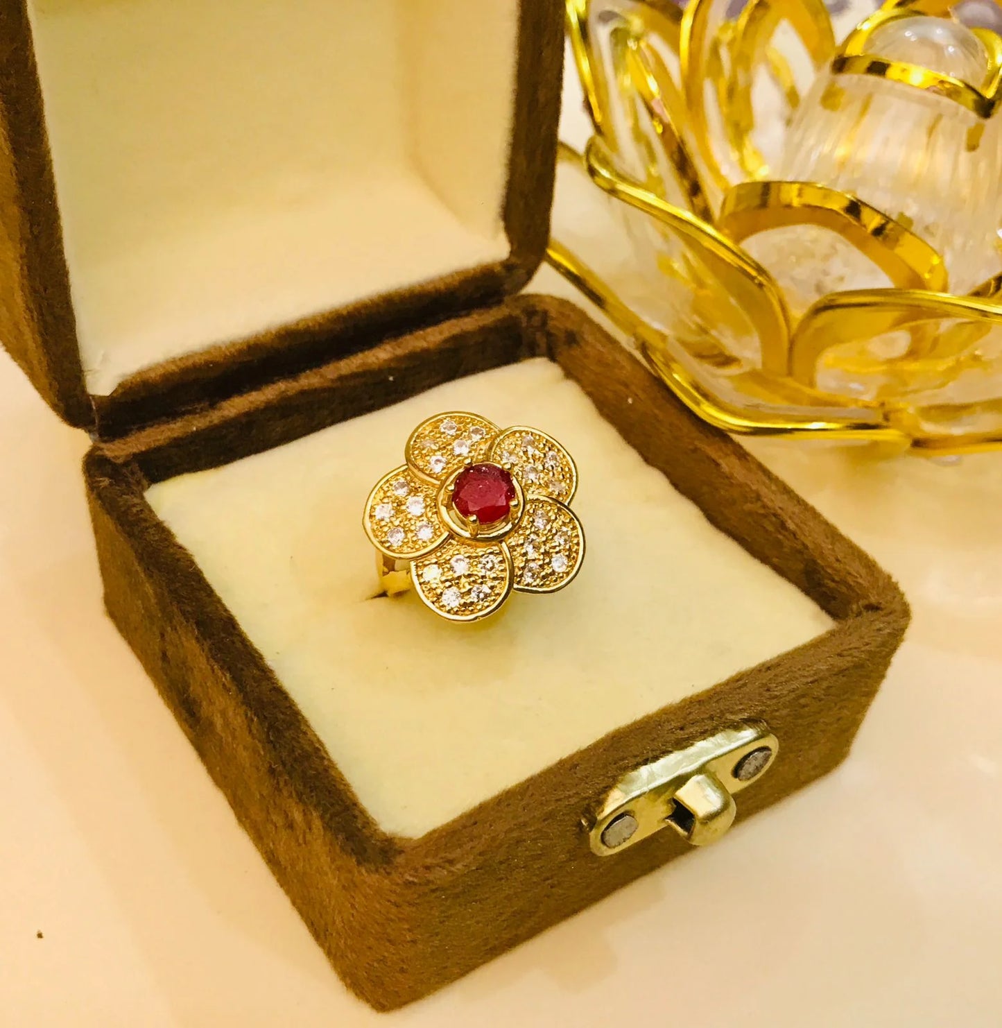 Zircon Ring-45 (Ruby)