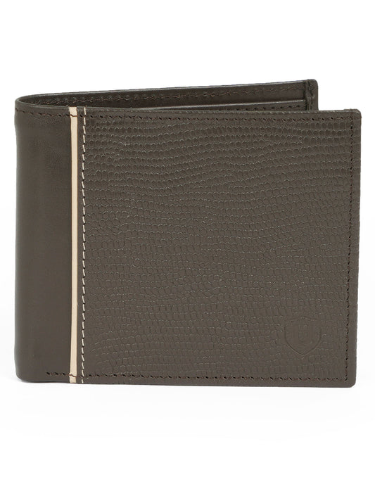 Brown 100% Leather Wallet