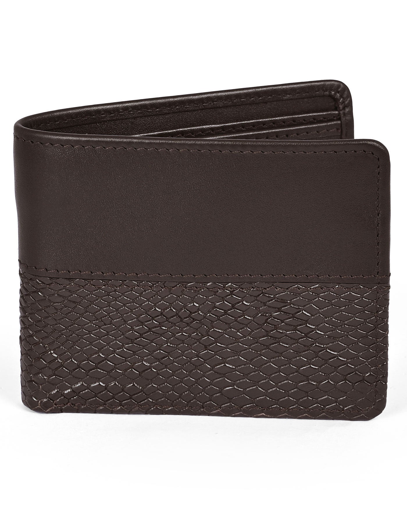 Brown 100% Leather Wallet