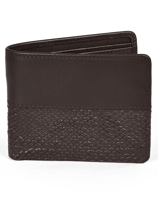 Brown 100% Leather Wallet