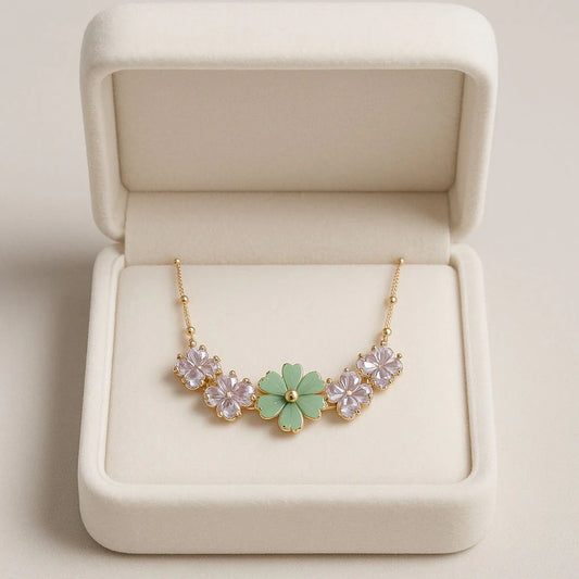 Zircon Pendant-361 (Mint Green)